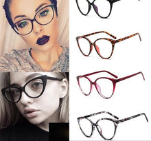 Load image into Gallery viewer, Cat Eye Clear Lens Spectacle Frame