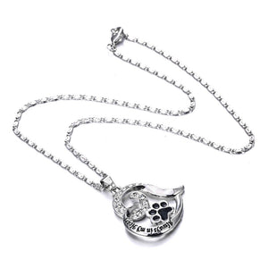 Always In My Heart Cat Paw Necklace