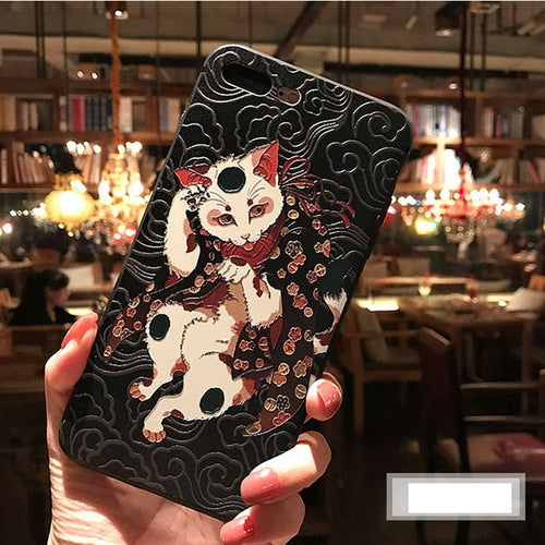 Cat Phone Cases (For iphone 7, 8, 7 plus, 6, 6S Plus, XS, MAX, XR 10)