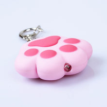 Load image into Gallery viewer, Cat Paw Feet Key Chain With Sound Light LED Flashlight