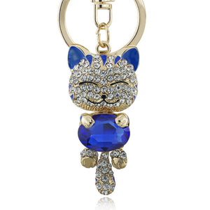 Crystal Rhinestone Key Chain Holder