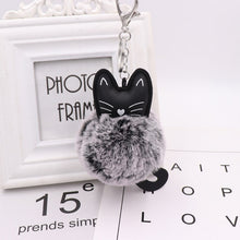 Load image into Gallery viewer, Snow Fur Key Holder