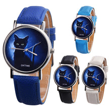 Load image into Gallery viewer, Mysterious Black Cat Watch