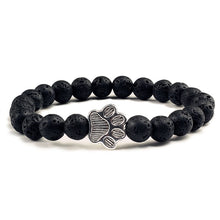 Load image into Gallery viewer, Cat / Dog Natural Stone Paw Bracelet