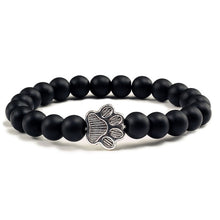 Load image into Gallery viewer, Cat / Dog Natural Stone Paw Bracelet