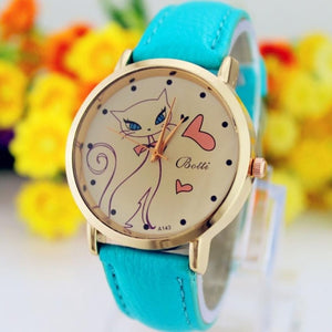 The Lady Cat Quartz Watch