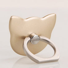 Load image into Gallery viewer, 360 Degree Cat Cellphone Finger Ring Support for iPhone, iPad, Xiaomi, Smart Phones