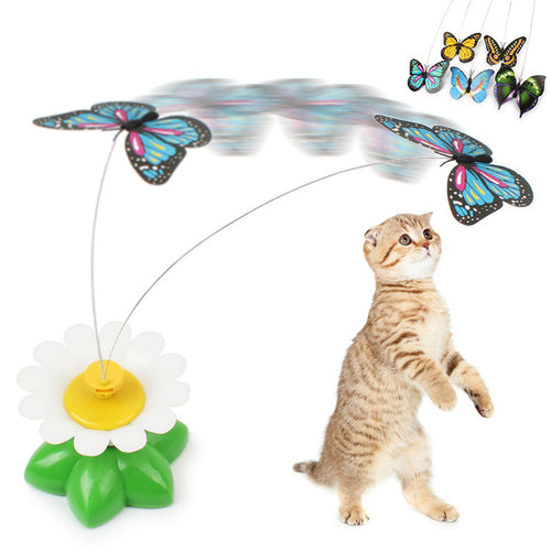 Electric Flower Cat Toy