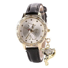 Load image into Gallery viewer, Crystal Cat Rhinestone  Watch