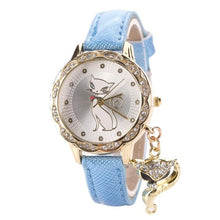 Load image into Gallery viewer, Crystal Cat Rhinestone  Watch