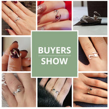 Load image into Gallery viewer, Silver Cat Finger Jewelry Ring