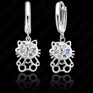 Shinny Cat Earrings