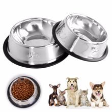 Load image into Gallery viewer, Dog / Cat Stainless Steel Feeding Bowl