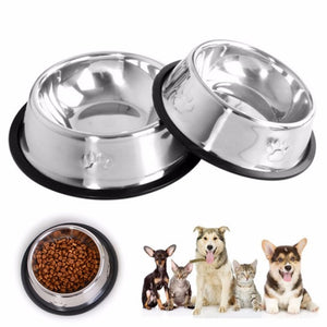 Dog / Cat Stainless Steel Feeding Bowl