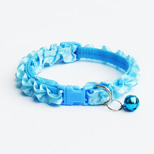 Cat / Dog Adjustable Buckle Collar With Bell
