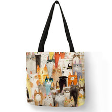 Load image into Gallery viewer, Fashion Cat Tote Bag