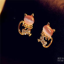 Load image into Gallery viewer, Luxury Cat Earings