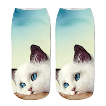 Load image into Gallery viewer, 3D Fashion Cat Socks