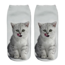 Load image into Gallery viewer, 3D Fashion Cat Socks