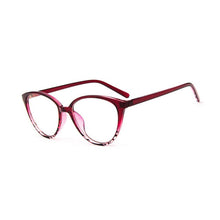 Load image into Gallery viewer, Cat Eye Clear Lens Spectacle Frame