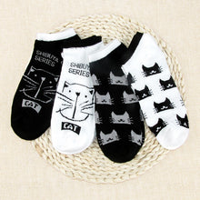 Load image into Gallery viewer, Low Ankle Cat Socks