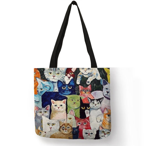 Fashion Cat Tote Bag