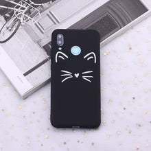 Load image into Gallery viewer, For Huawei Honor Mate 10 20 Nova P20 P30 P Smart Cat Silicone Phone Case Cover Capa Fundas Coque